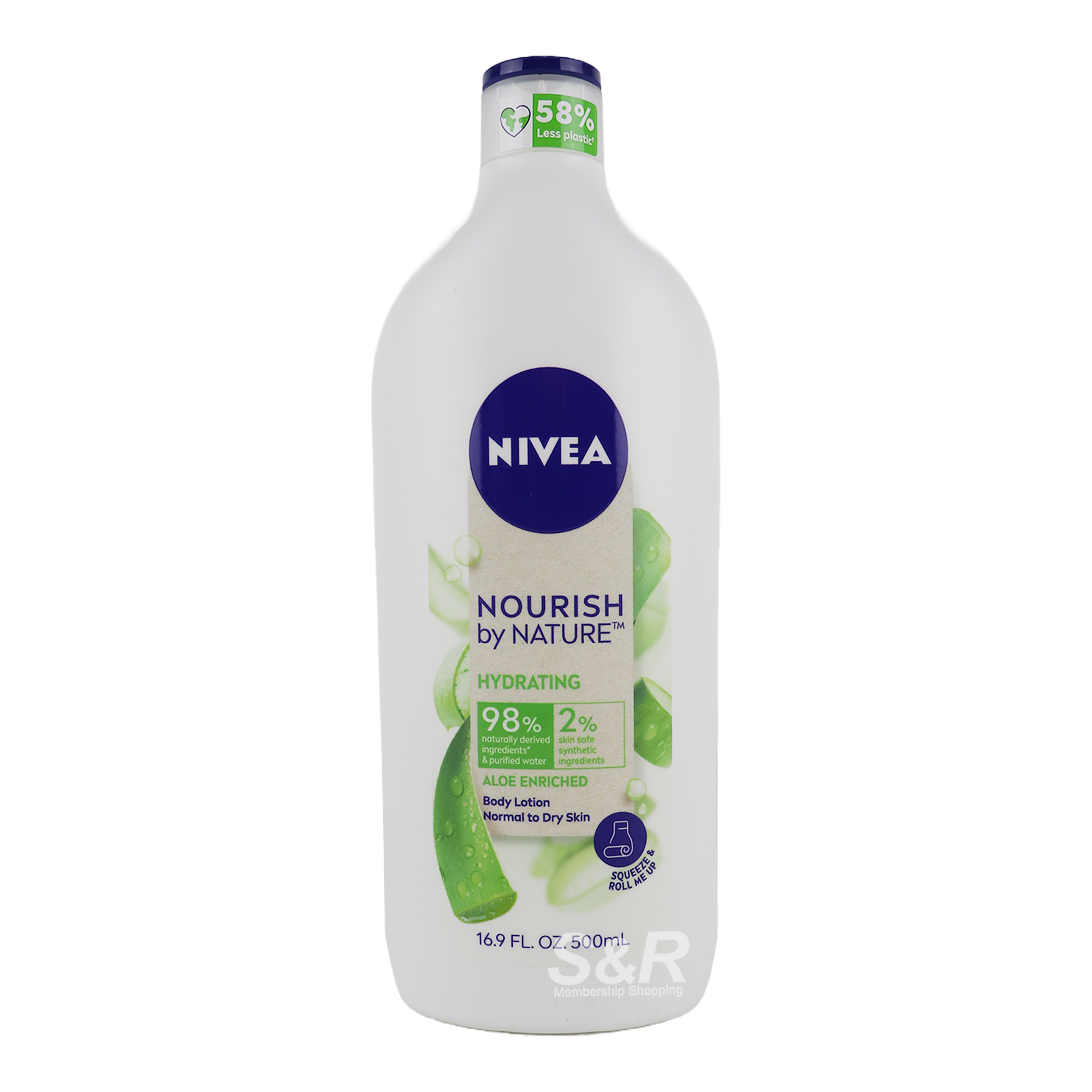 Nivea Hydrating Body Lotion Aloe Enriched 500mL